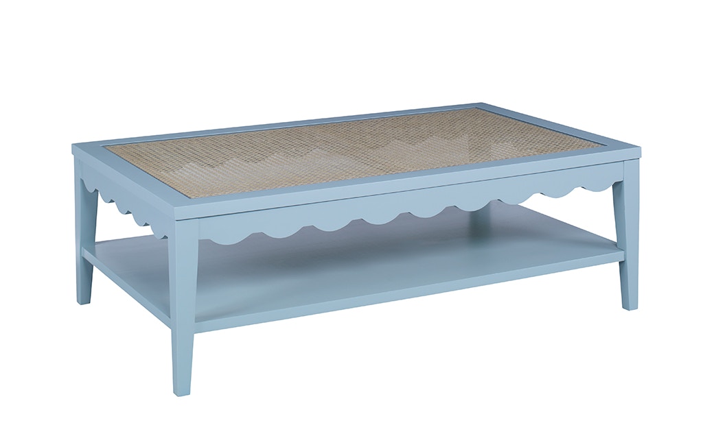 Chaddock Kate Scalloped Cocktail Table 23111-40