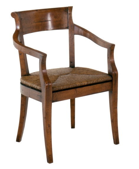 Chaddock Hartford Rush Seat Arm Chair CE0461A