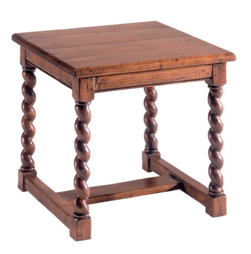 Barley twist store pub table