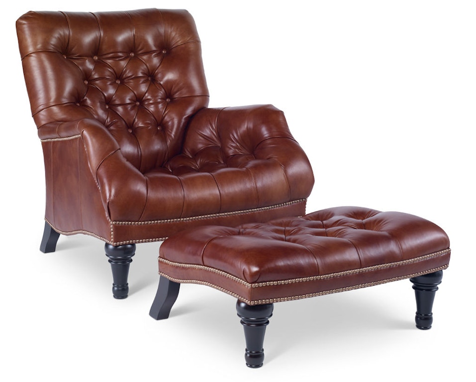 Chaddock Living Room Sleepy Hollow Chair (Leather) L-0278-1 - Chaddock ...