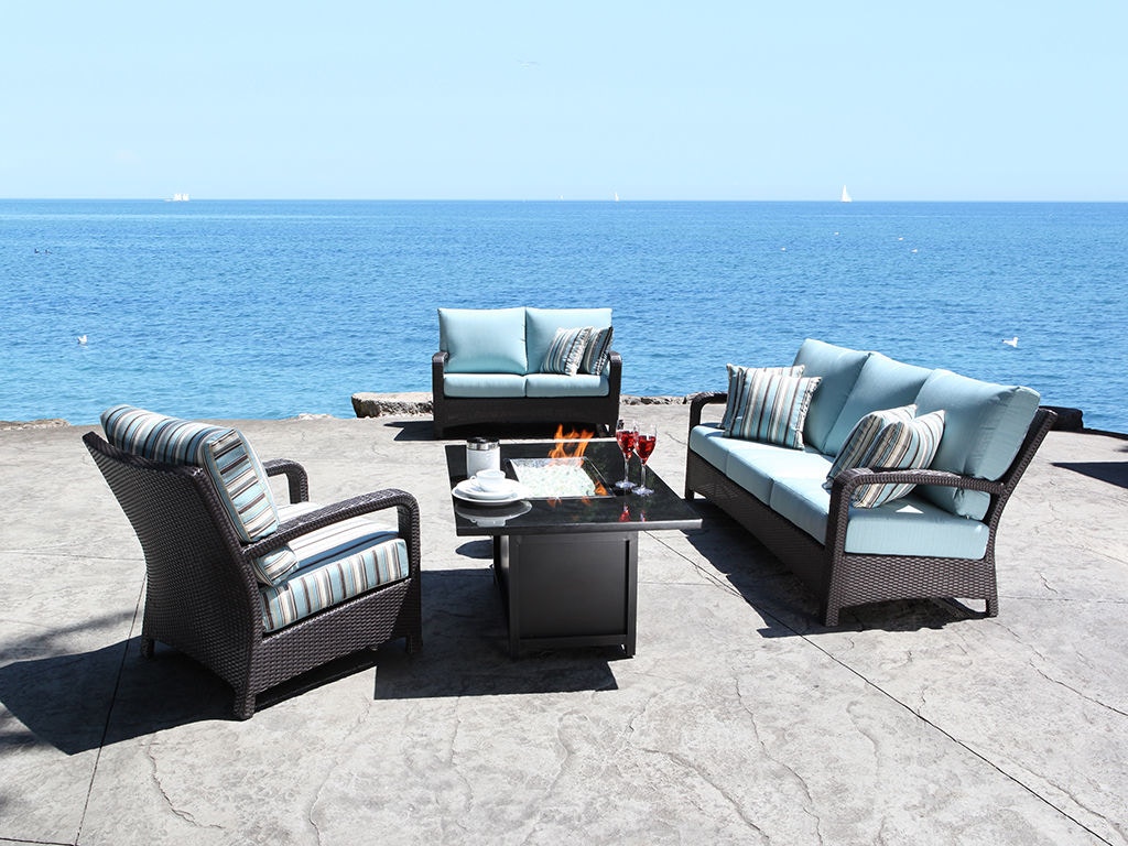 Cabana Coast Outdoorpatio Solano Patio Conversation Hickory