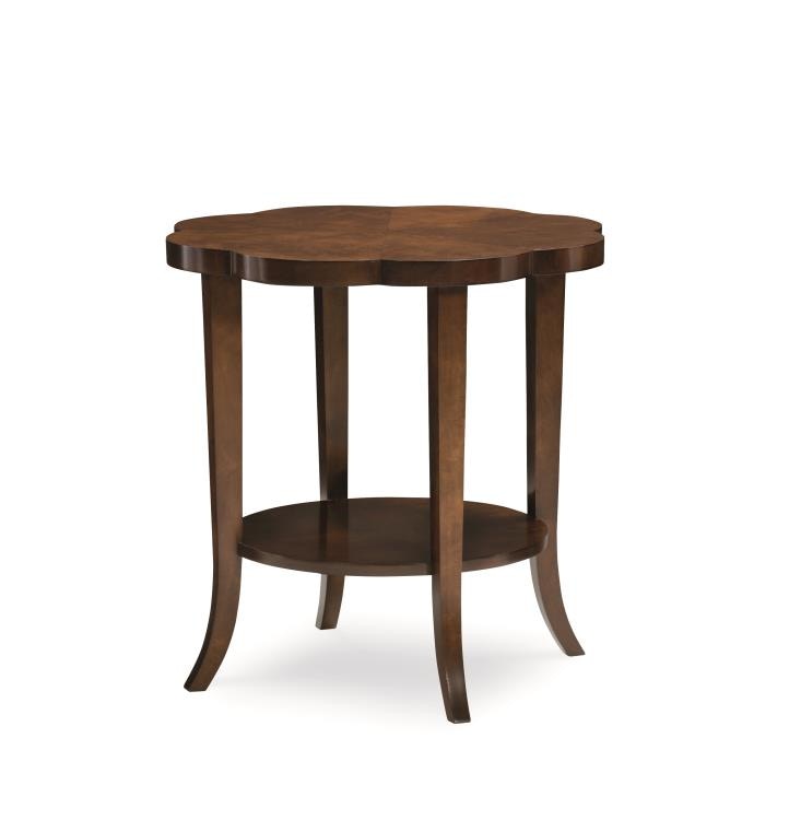 Century Furniture Living Room Omni Lamp Table 559638 Hickory