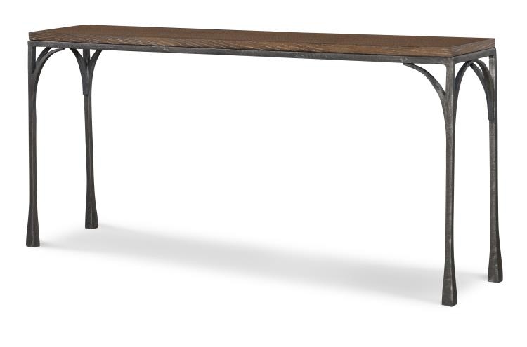 Century Furniture Living Room Mesa Flat Iron Console Table 709726