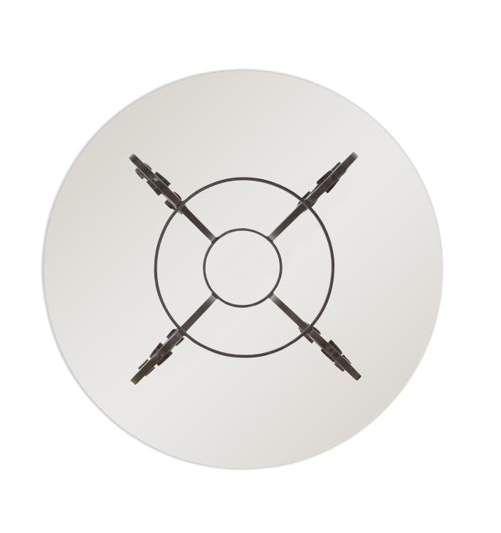 Century Furniture Casual Dining Details 48 Round 1/2 Tempered Glass Top