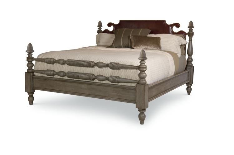 Century Furniture Bedroom Lakehouse Bed- King Size 6/6 Ae9-106K - Wells