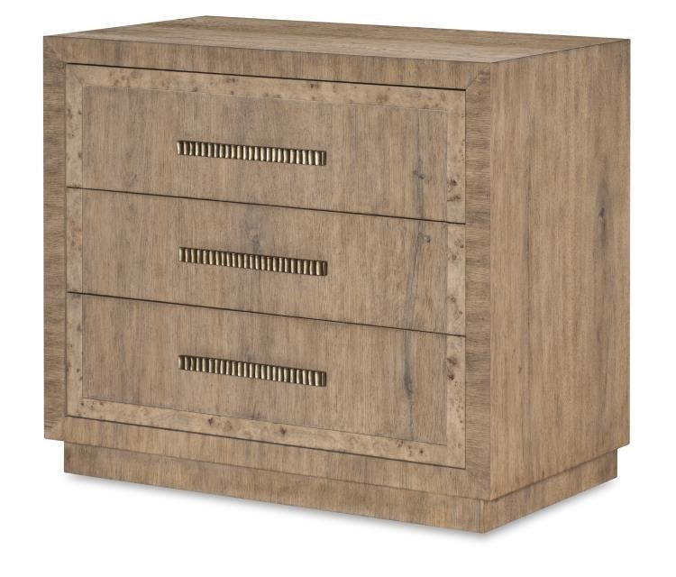 Century Furniture Monterey Three Drawer Nightstand - Hawthorne Light CBA-223-V1