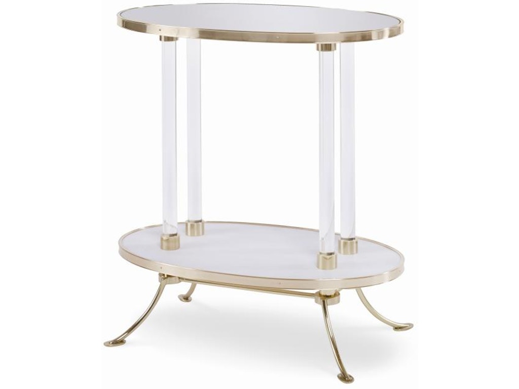 Century Furniture I39 626 Living Room Juliet Cigarette Table With Plain Mirror Century Furniture I39 626 Living Room Juliet Cigarette Table With Plain Mirror