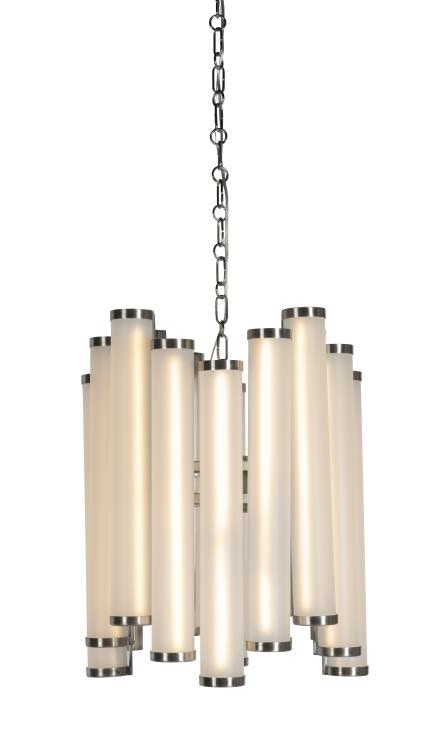 Century Furniture Torel Circular Chandelier - Soft Nickel SAA-1005-V2