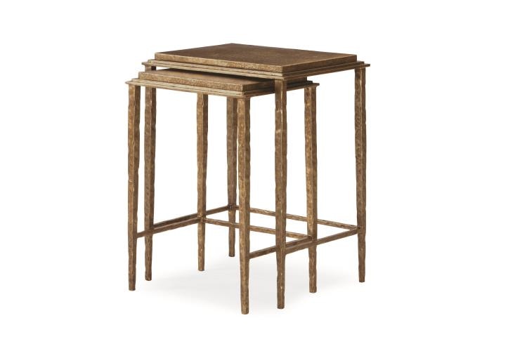 set of two nesting tables