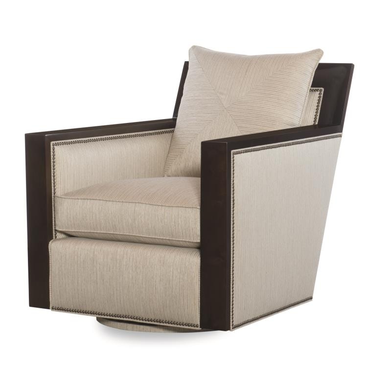 Century Furniture Living Room Murdock Swivel Chair 11681S Gorman's