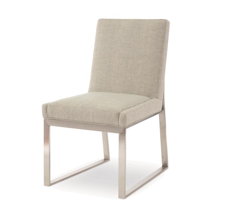 Century Furniture Dining Room Iris Stainless Side Chair 3389s 1