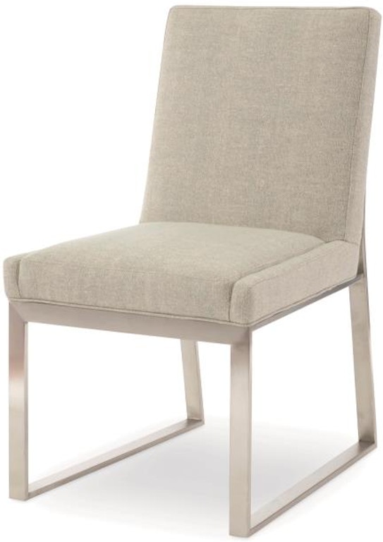 Century Furniture Dining Room Iris Stainless Side Chair 3389s 1