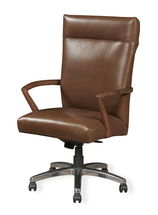 Century Furniture Home Office Lodi Executive Chair 3792R Hickory