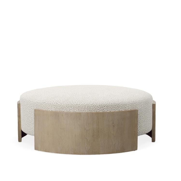 Century Furniture Lunar Walnut Ottoman CCC3128-12WAL