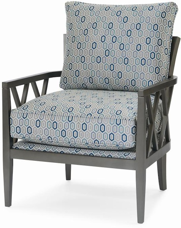 Century Furniture Living Room Colfax Chair Esn156 6 Meg Brown