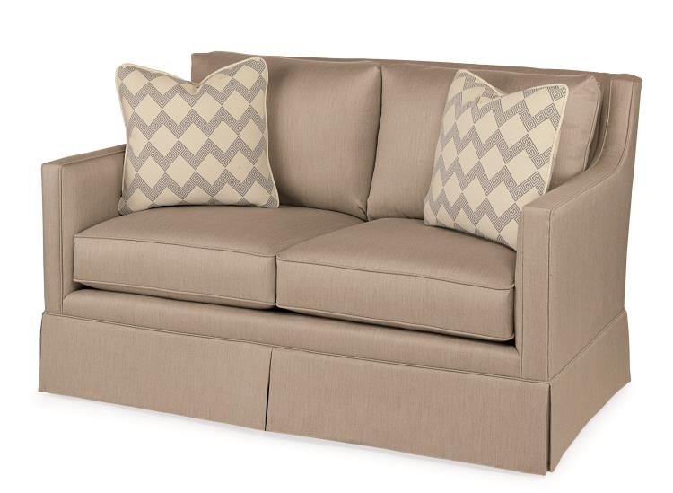 Century Furniture Living Room Del Rio Skirted Love Seat Esn2554Sk