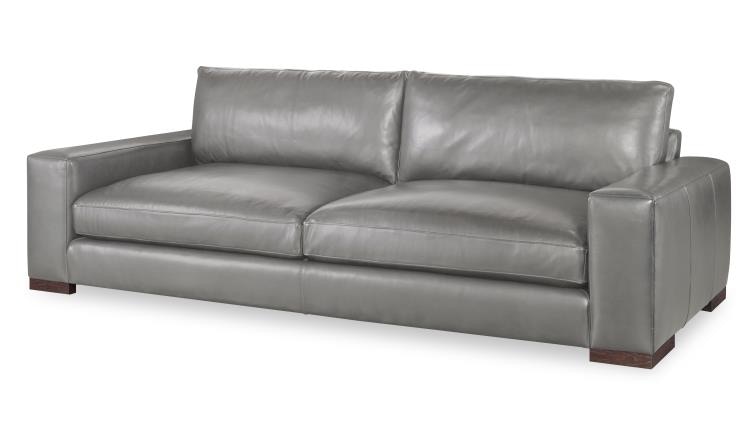 Century Furniture LR71002 Living Room Great Room Leather Sofa