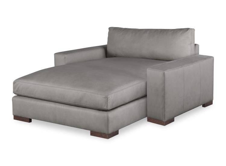 Century Furniture Living Room Great Room Leather Wide Chaise LR71005X