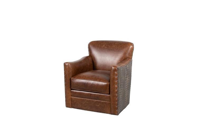 Century Furniture Card Room Swivel Chair LR-C1010-8