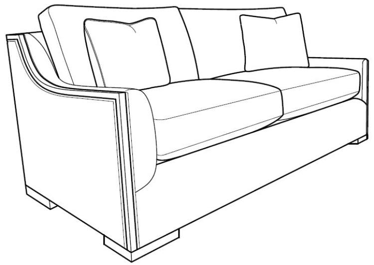 Century Furniture Malloy Sofa LT9-1113-2