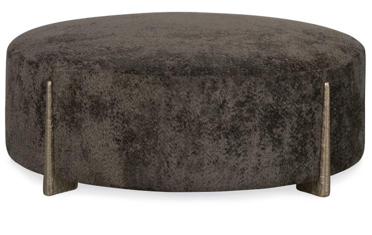 Century Furniture Living Room Rockford 48 Round Ottoman LTD7110 48R Stacy Furniture in