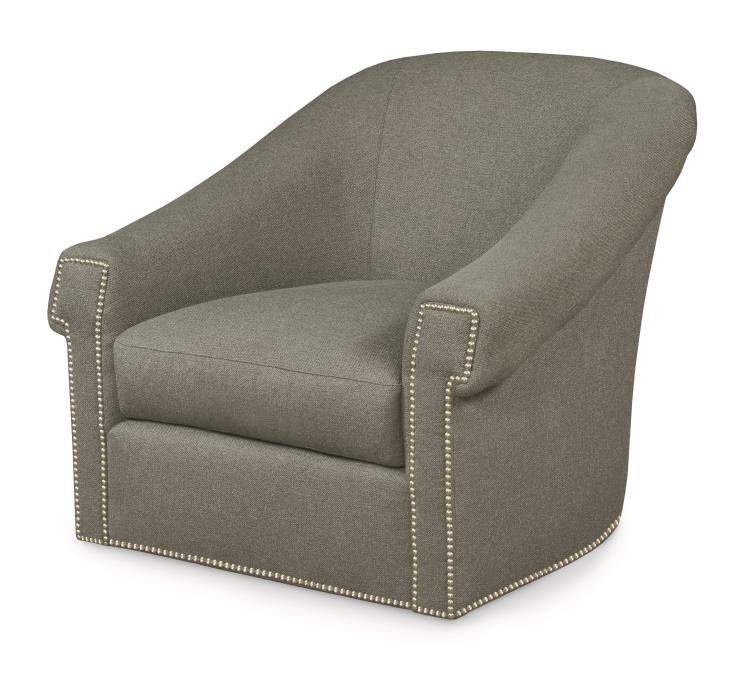 orange glider chair
