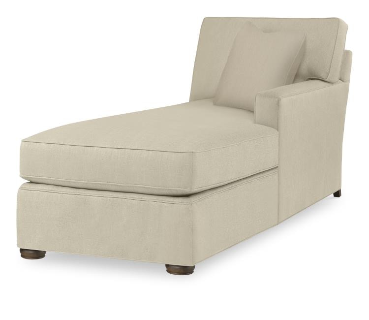 Century Furniture Living Room Cornerstone Configurable Right Arm Facing Chaise LTD7600 91 Hickory
