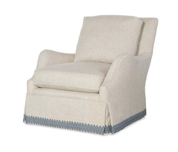 Century Furniture Cassidy Skirted Swivel Chair SG9-2136-8SK