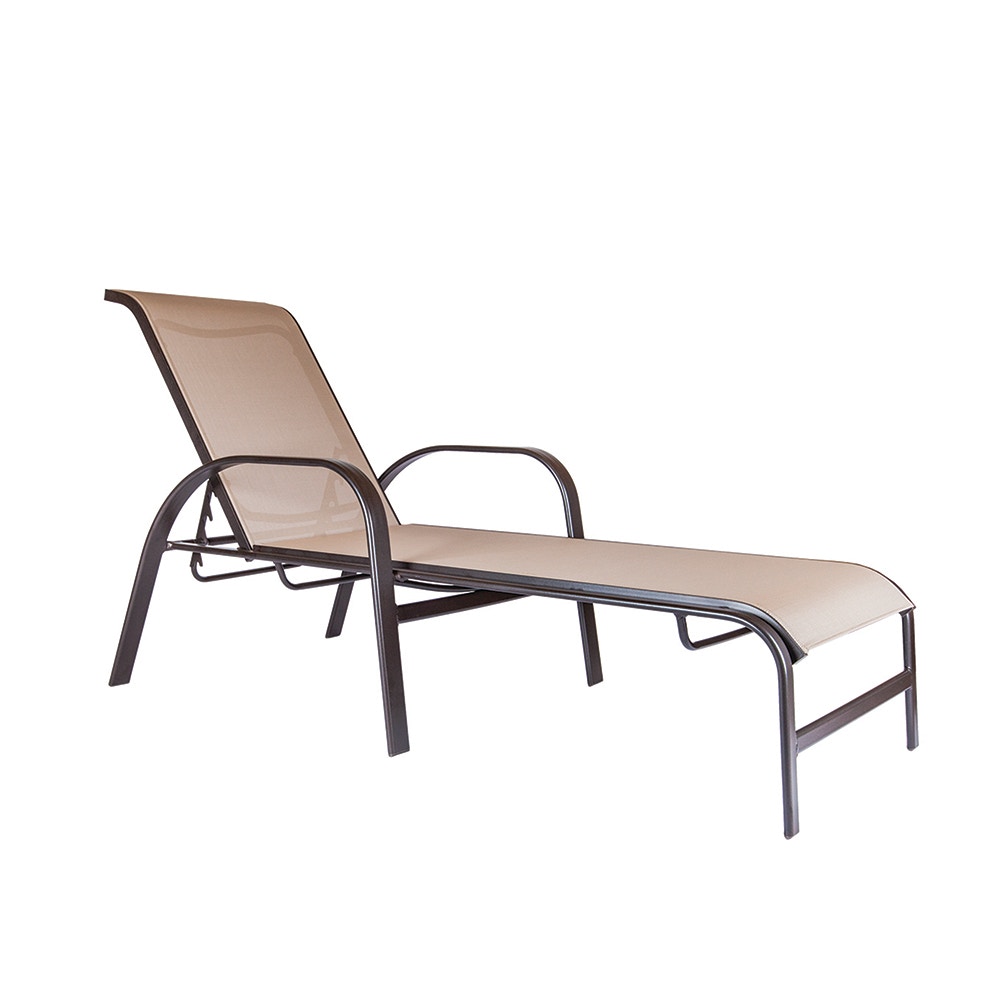 Bayside Sling Stackable Adjustable Chaise - Thumbnail 3