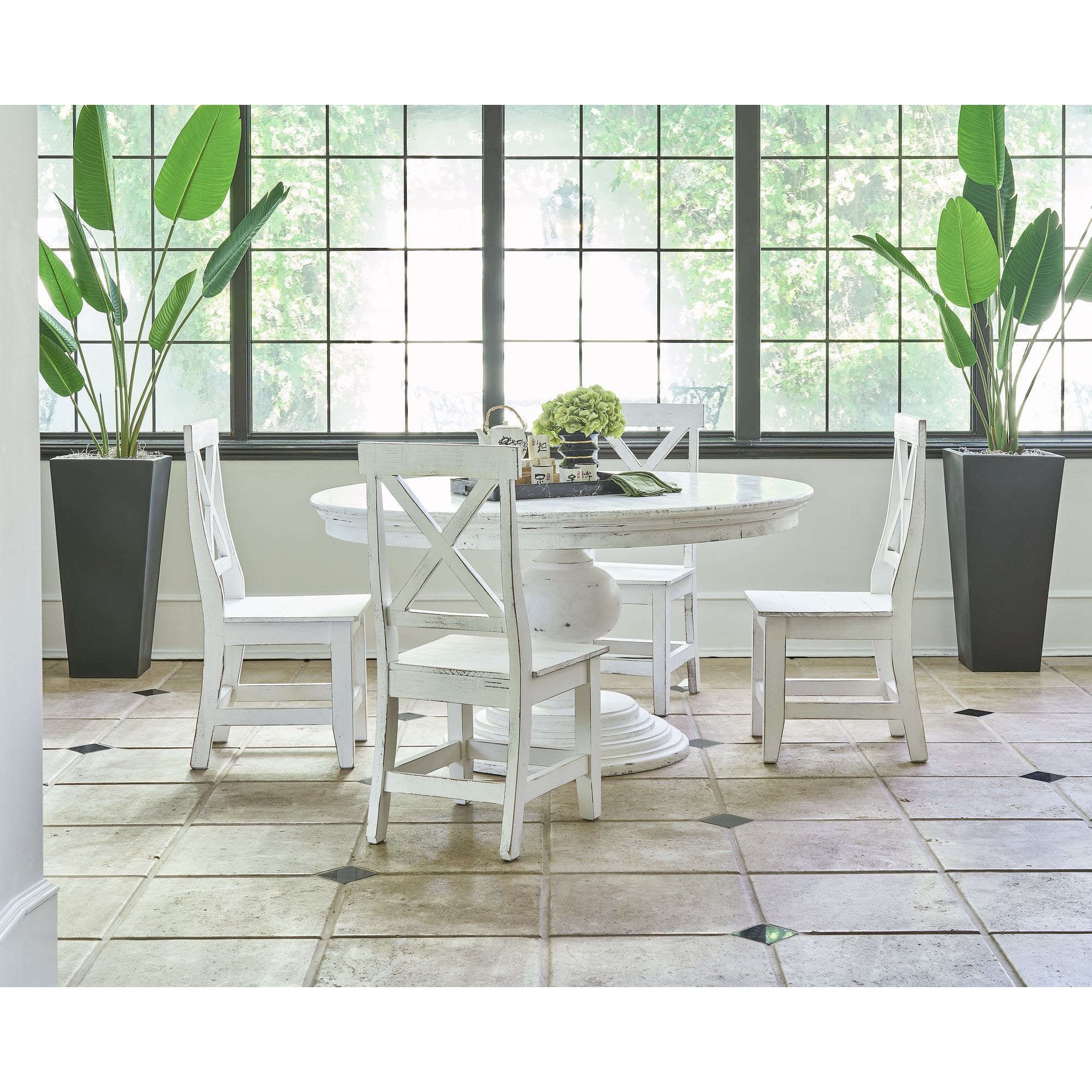  Britton White Dining Room Set 