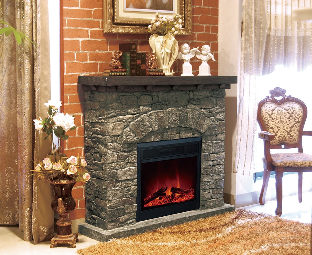 Elements International Dawson Fireplace Dawson Fireplace DS100FP