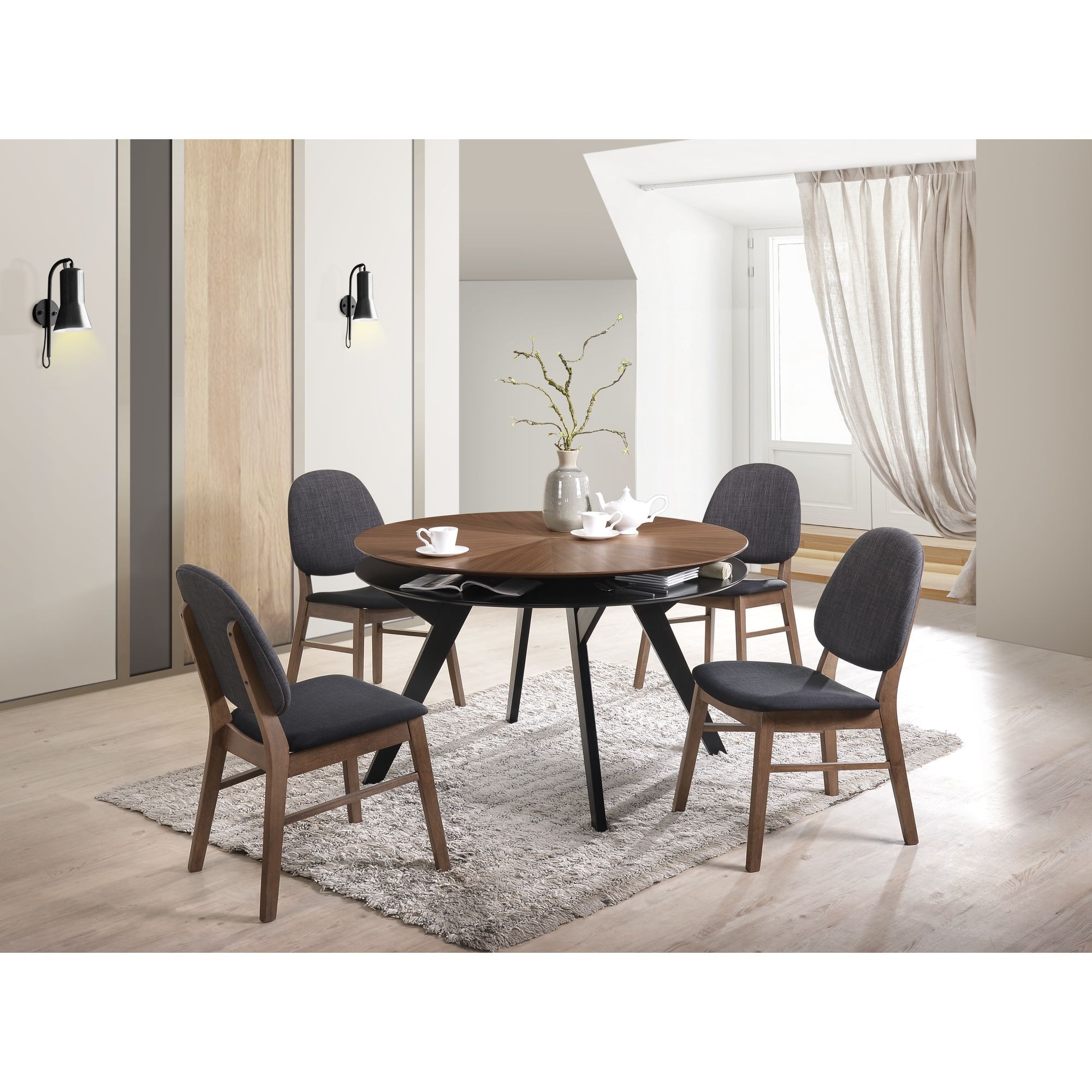 channel round dining table