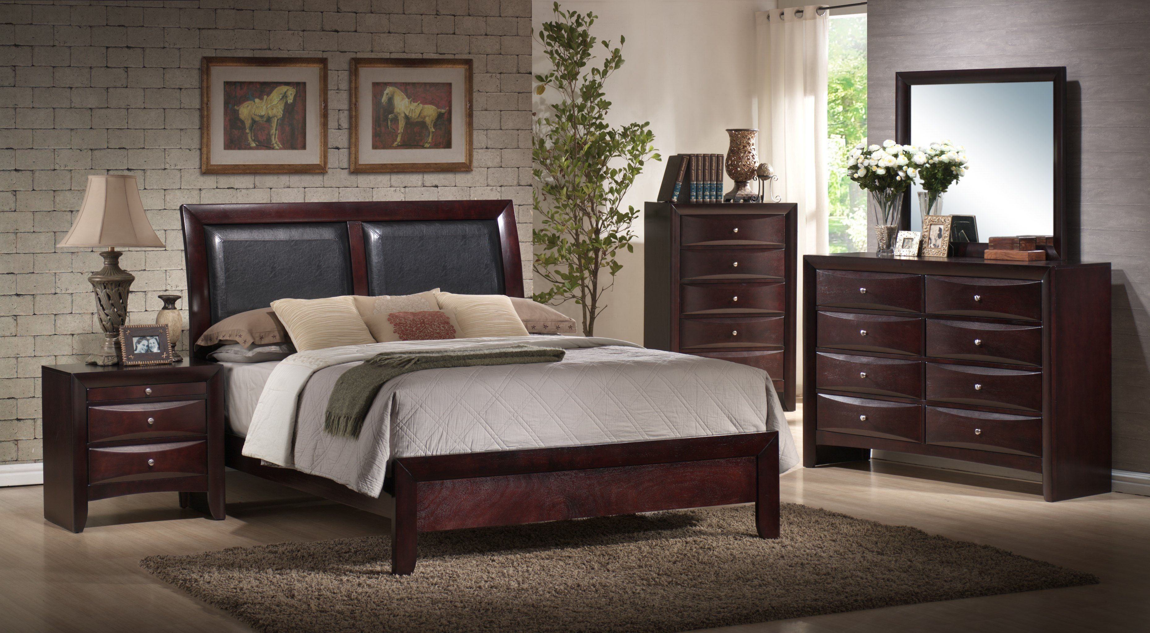 Elements International Emily Bedroom Elements International