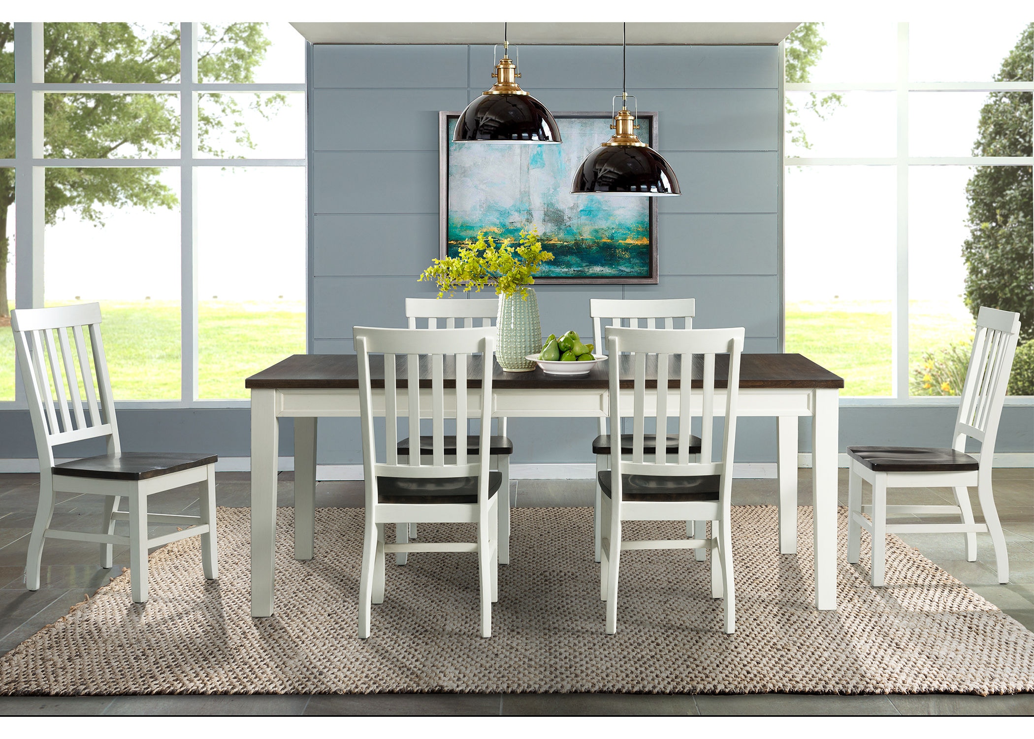 Big Lots Caylie Farmhouse Dining Chairs Big Lots Dining Room Table