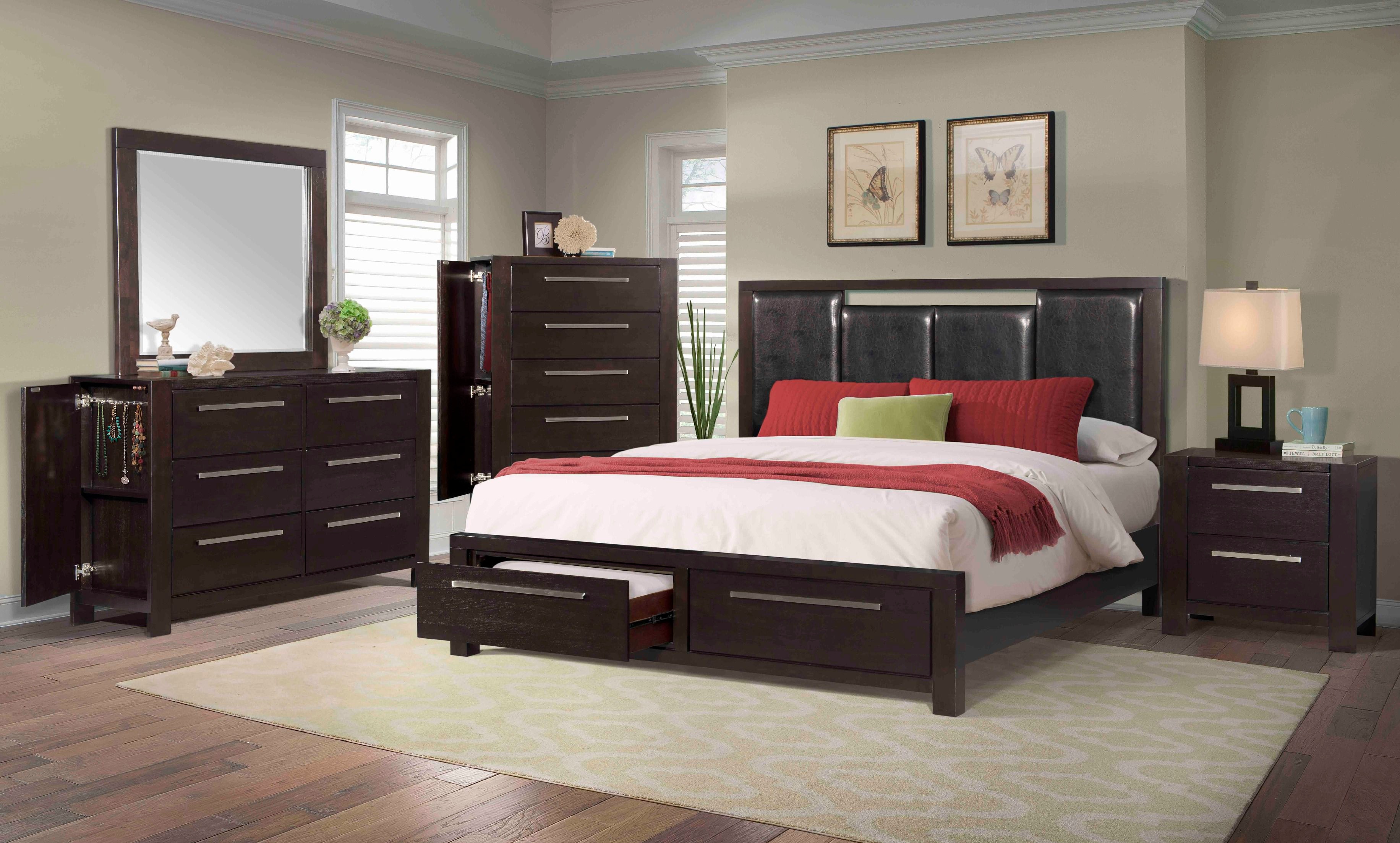 Elements International Lansing Bedroom Elements