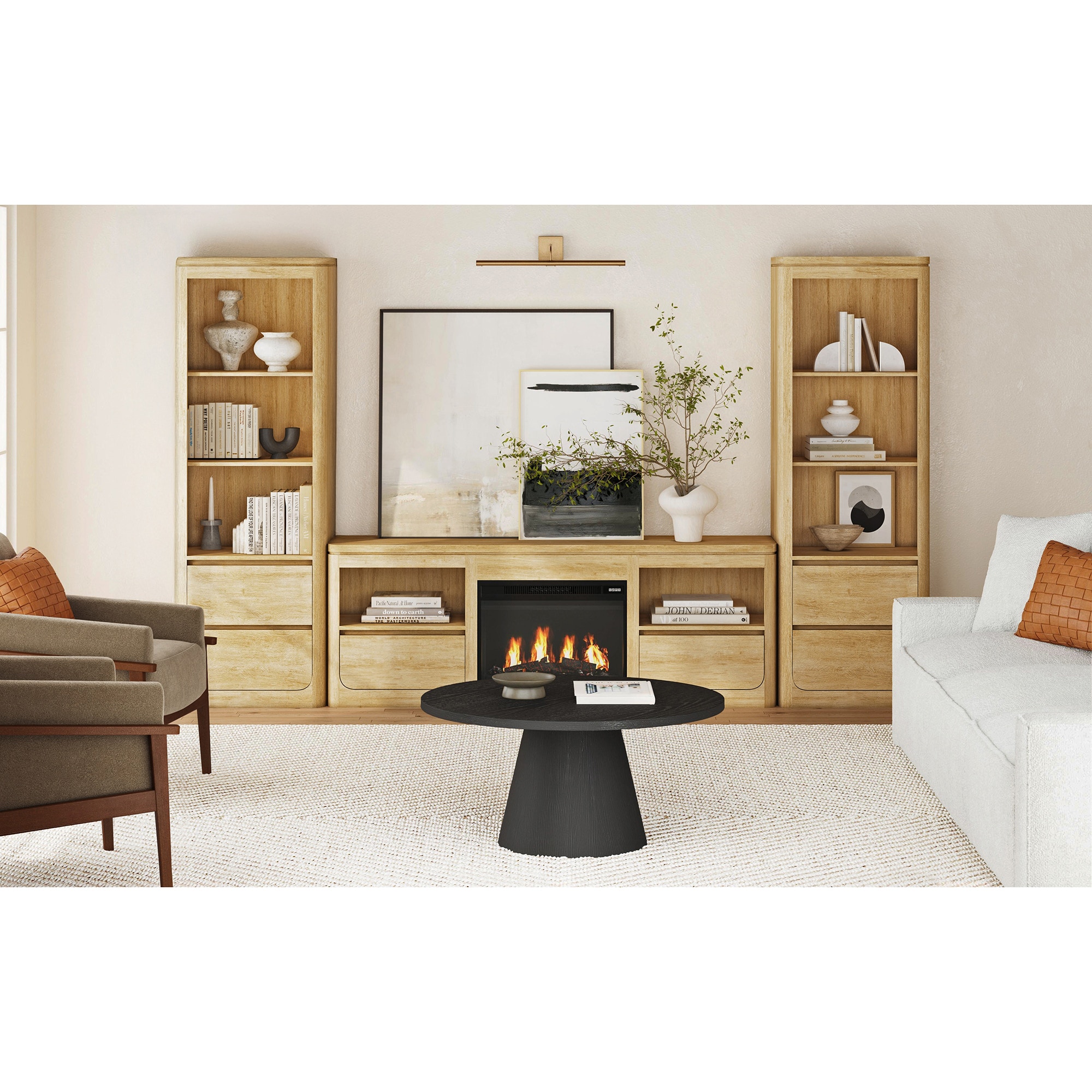  Rosalie Console and Fireplace (VN) 