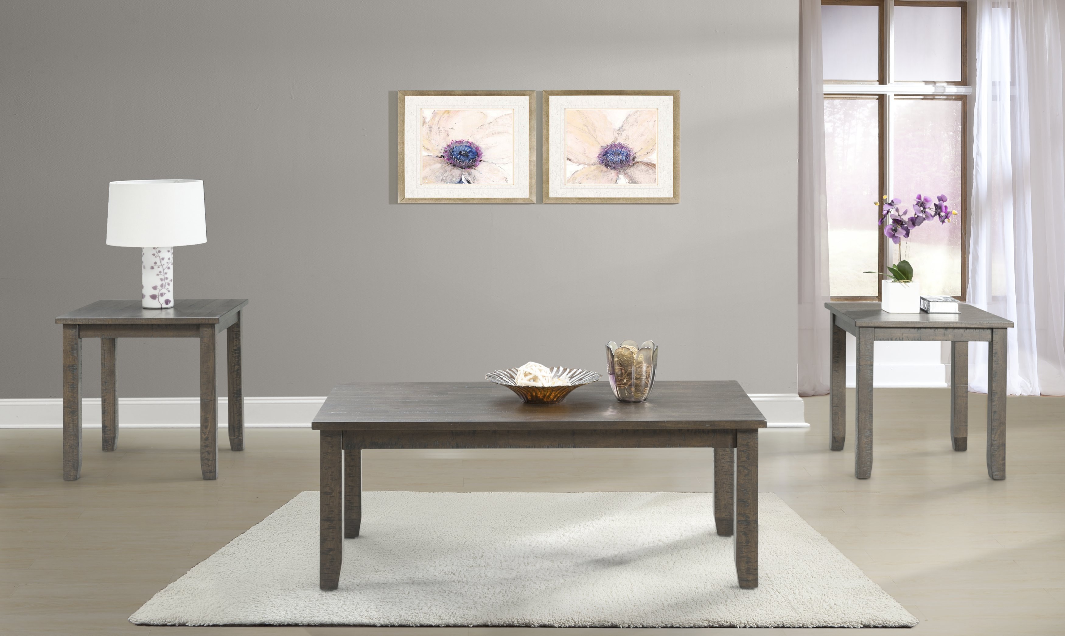 Elements International Living Room Sawyer Occasional 3 Pack Sawyer Occasional 3 Pack Tsw100ot