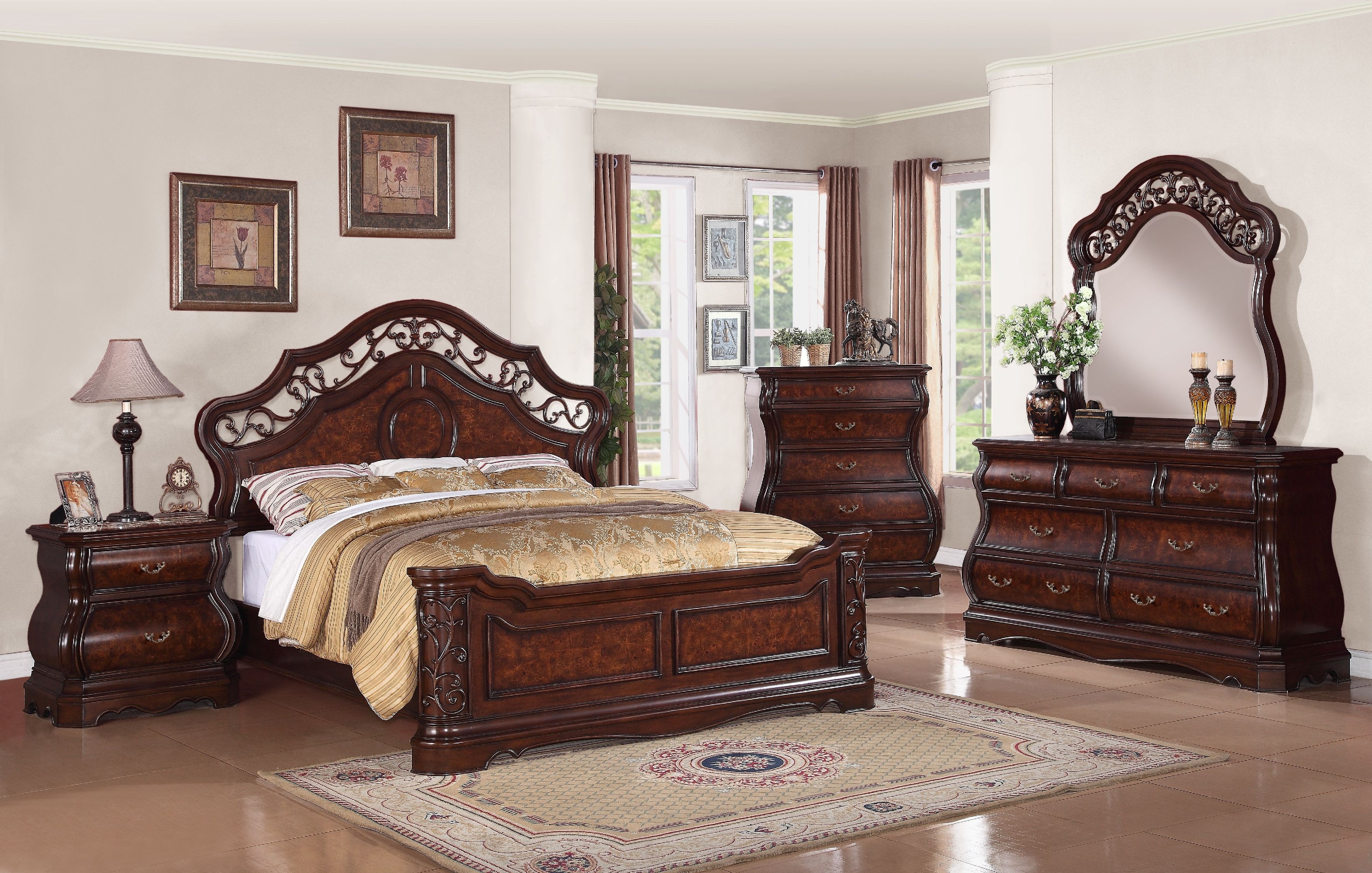 Elements International Tuscany Bedroom Elements