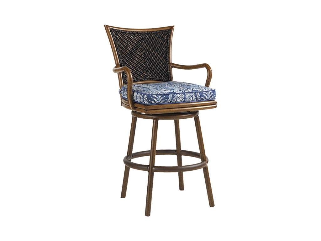 Tommy Bahama Outdoor Living Outdoor Furniture Swivel Bar Stool