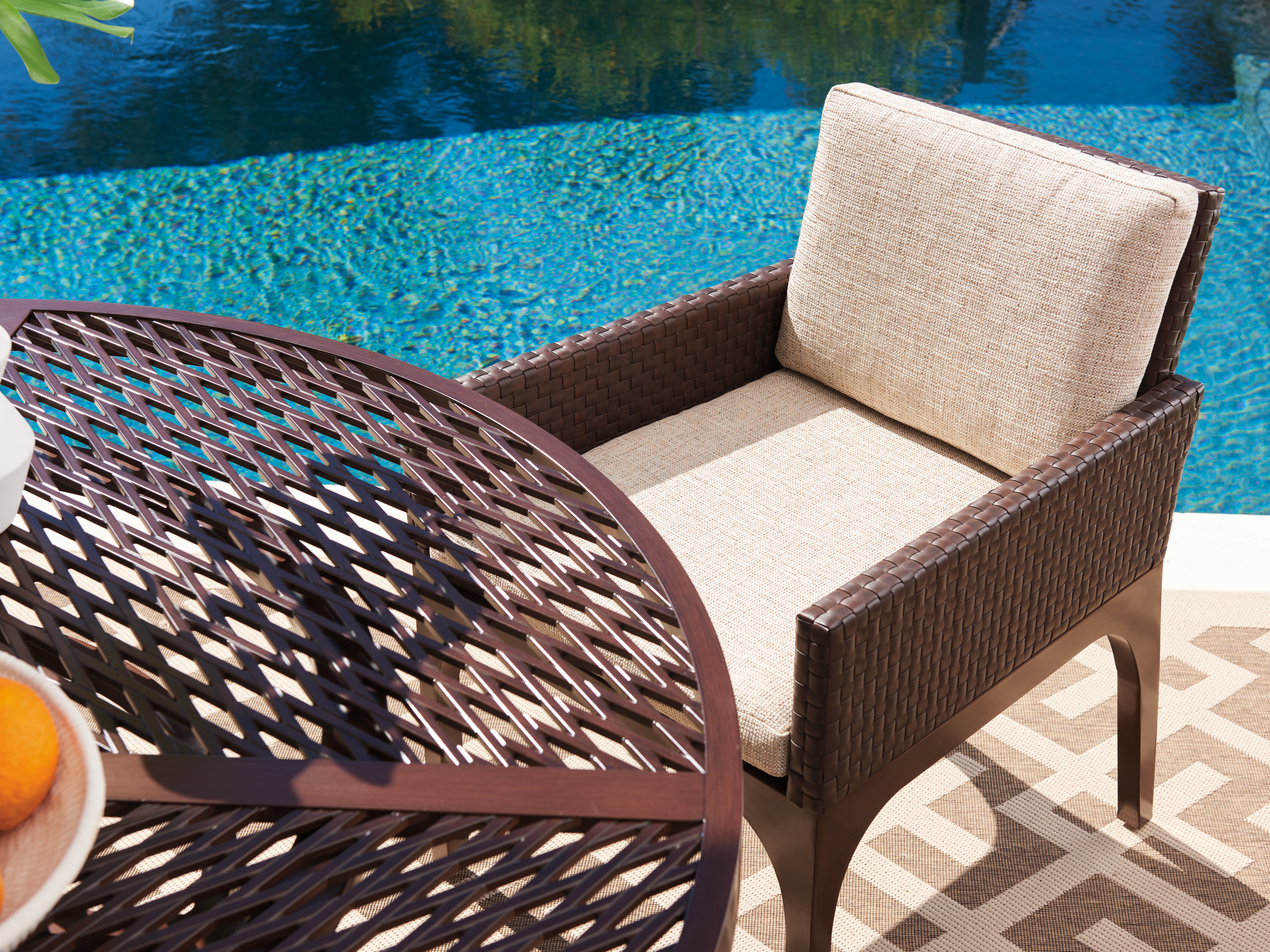 Tommy Bahama Outdoor Living Outdoor/Patio Dining Arm Chair Shown with