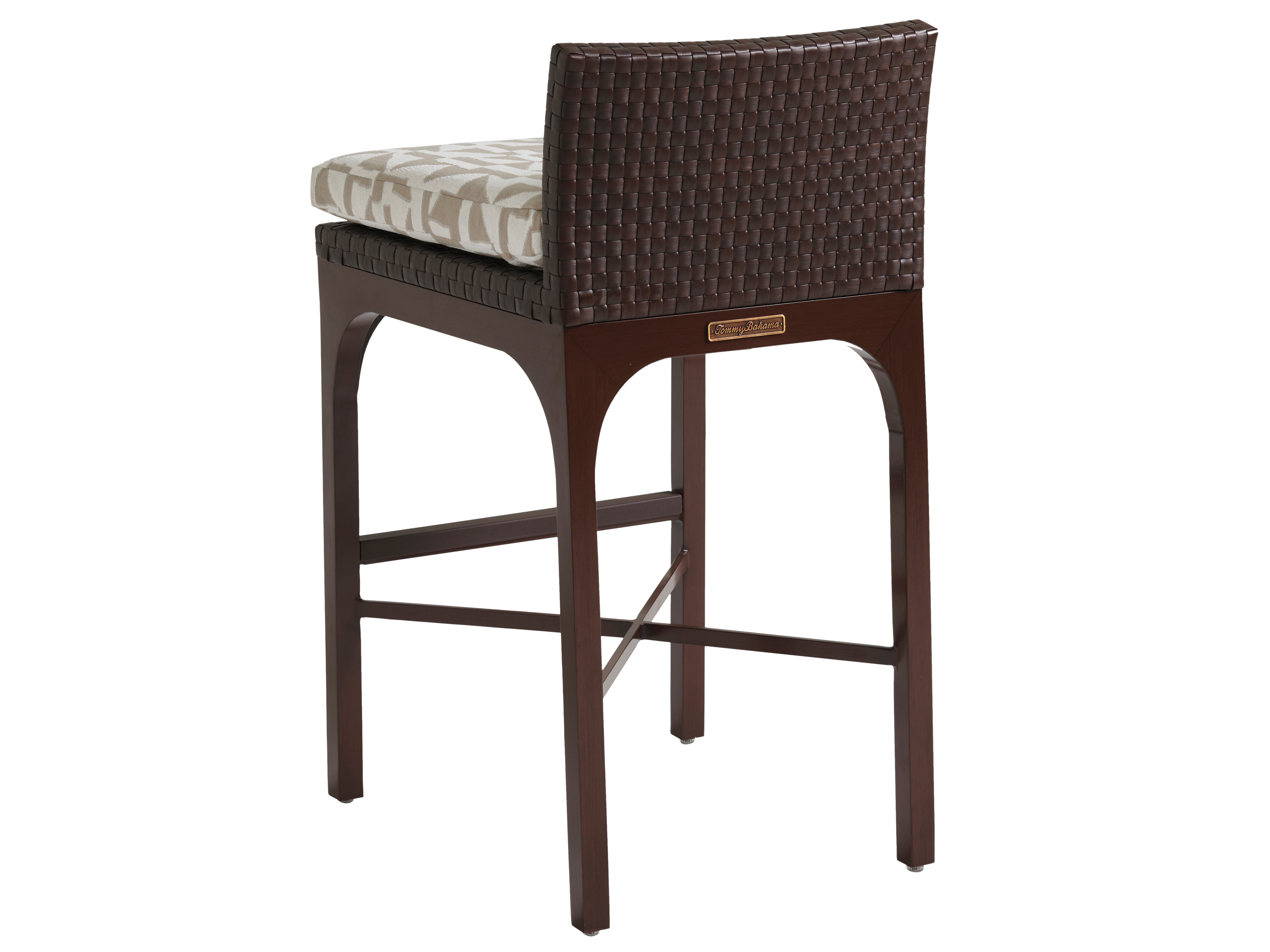 Tommy Bahama Outdoor Living Outdoor/Patio Bar Stool Shown with Cushion