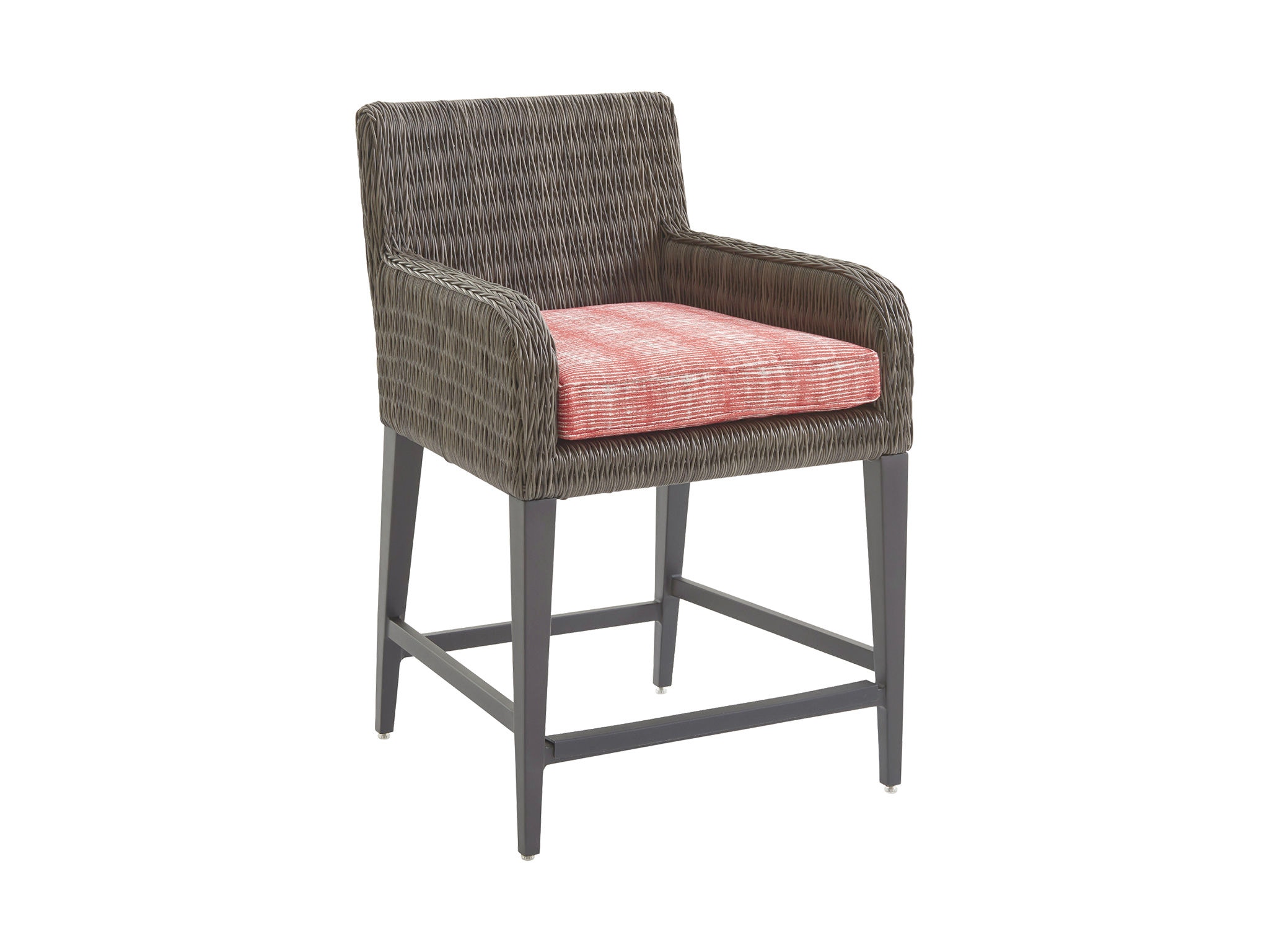 clearance patio cushion sets on Tommy Bahama Outdoor Living Outdoor Patio Counter Stool Shown With Cushion Set 3900 17 White