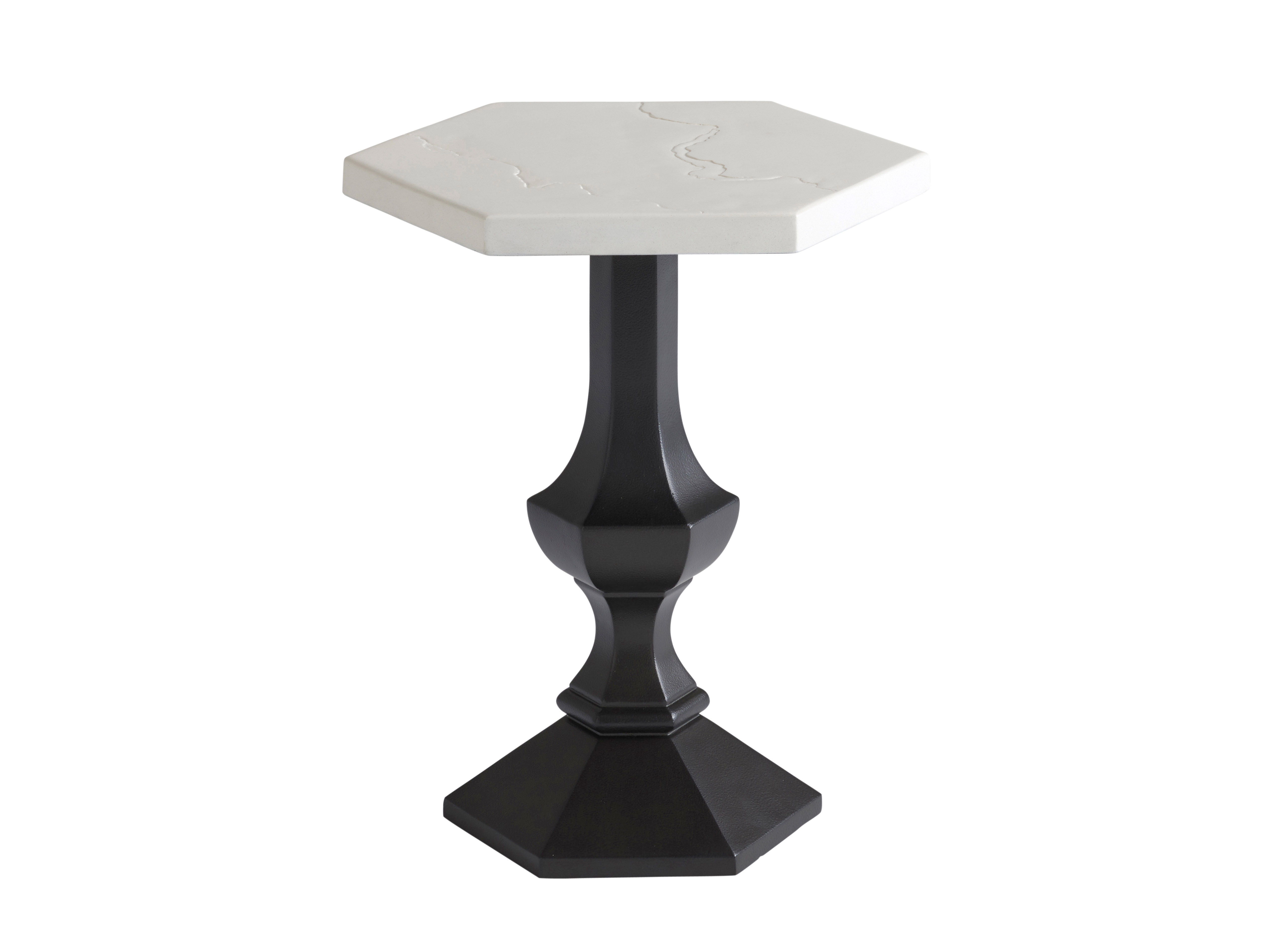 Tommy Bahama Outdoor Living Outdoor Patio Hexagonal Accent Table