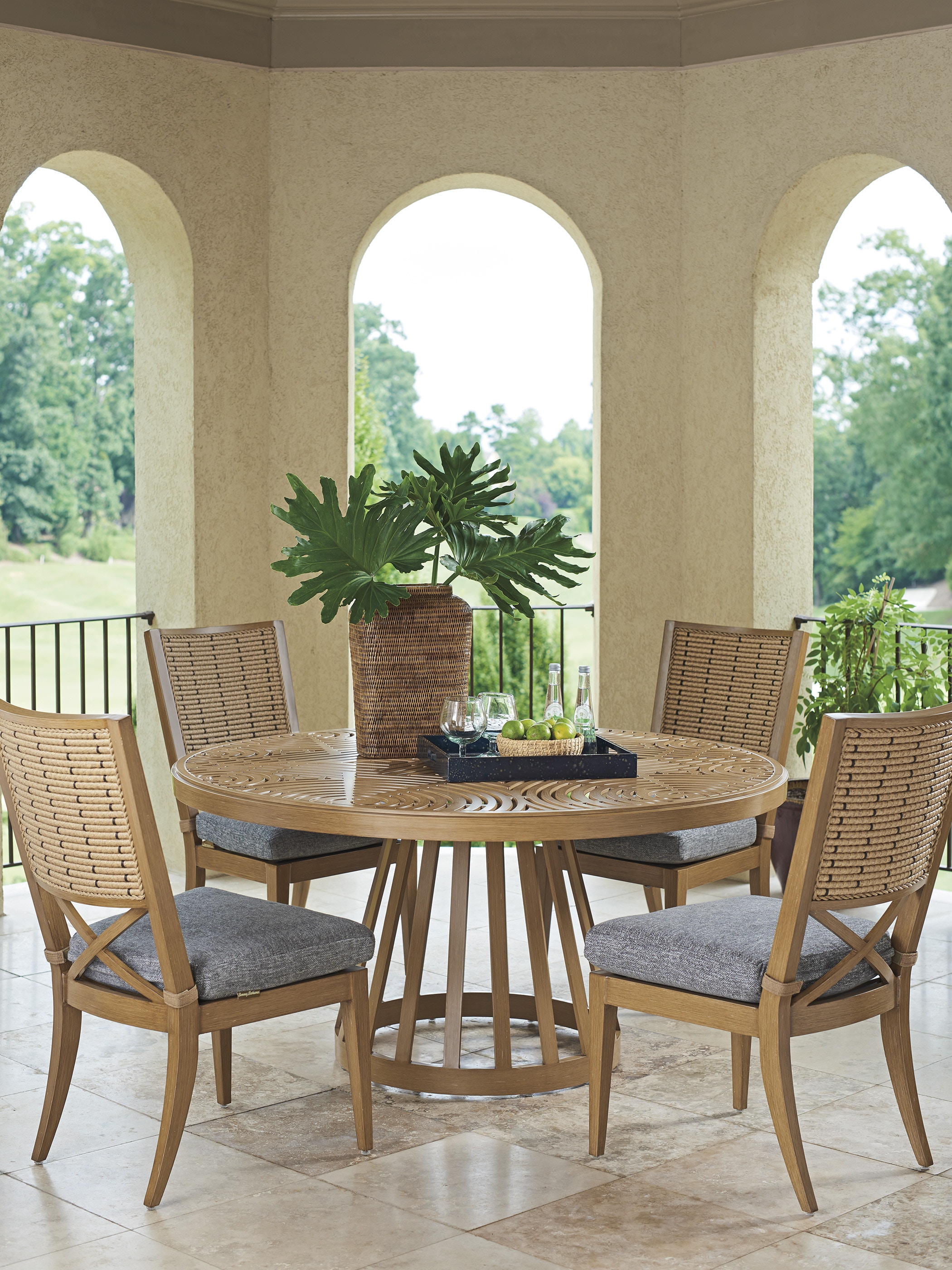 Tommy Bahama Outdoor Living 3930875C Outdoor Round Dining Table