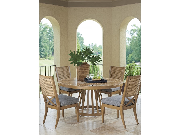 Tommy Bahama Outdoor Living Outdoor Furniture Round Dining Table Base ...