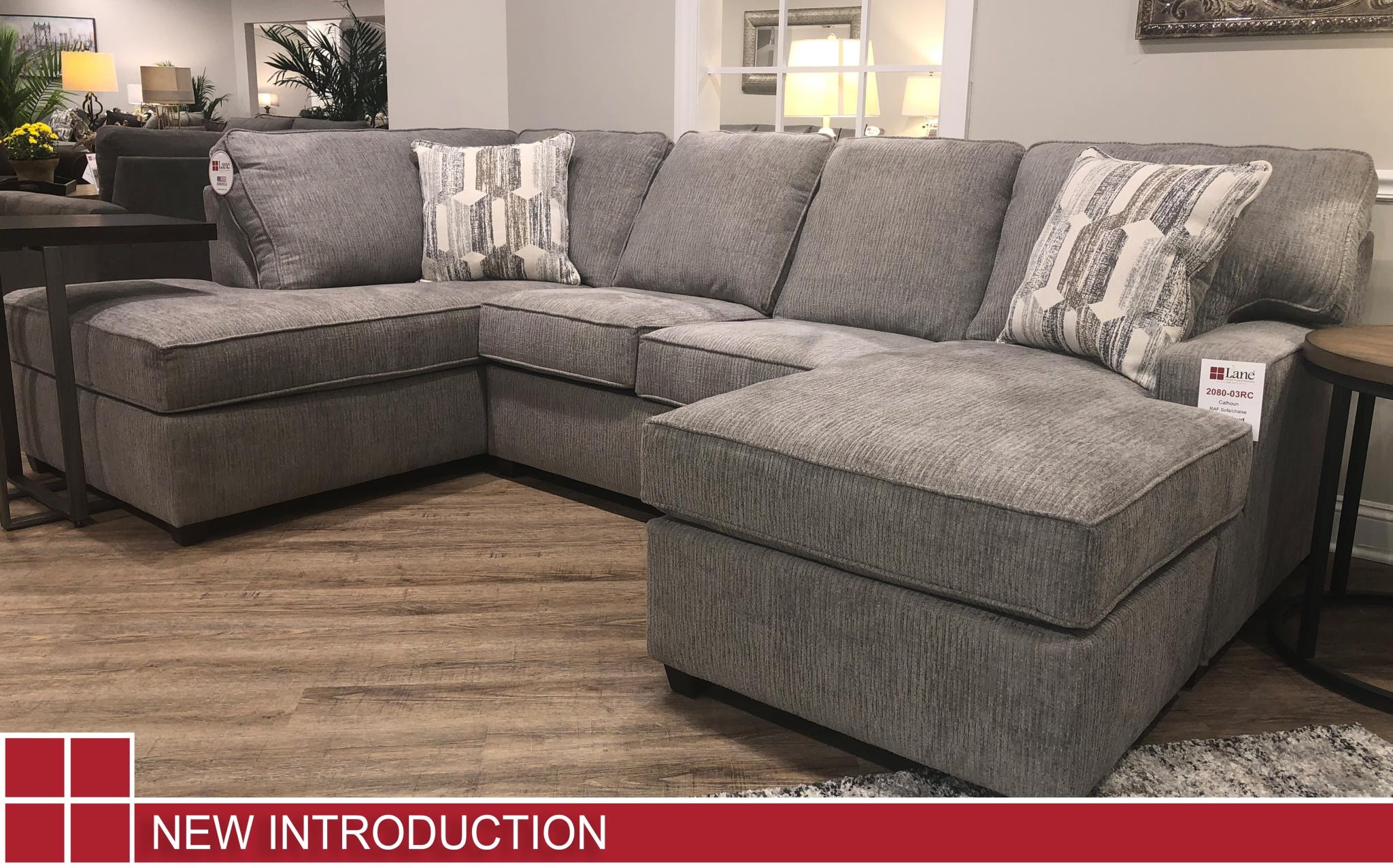 Lane deals gray sectional