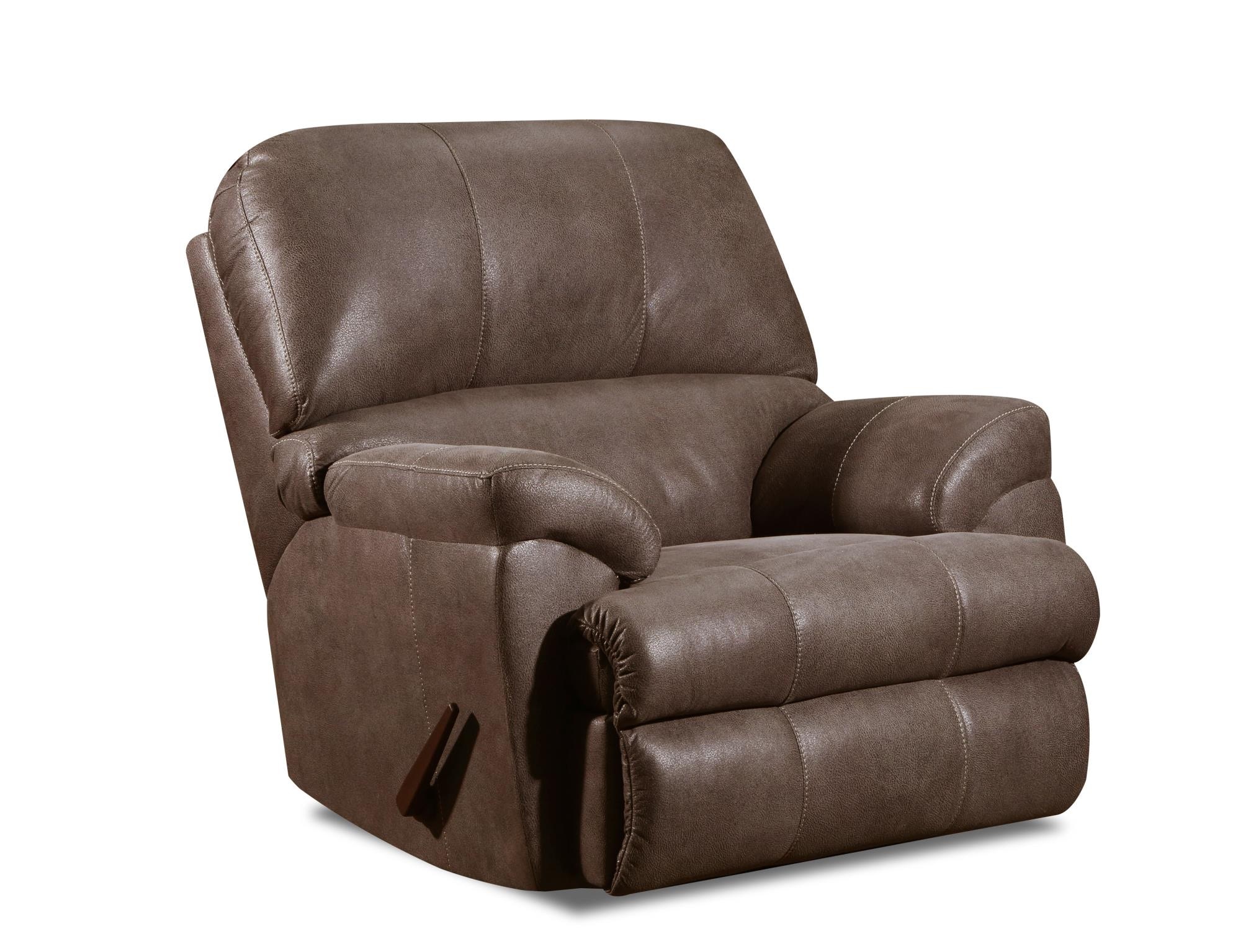 Lane leather deals recliner