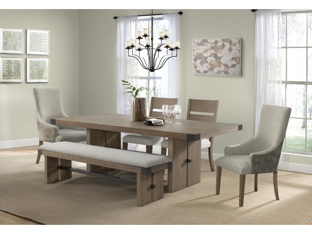 Lane Home Furnishings Dining Room Trestle Dining Table 5054-59 - T. H