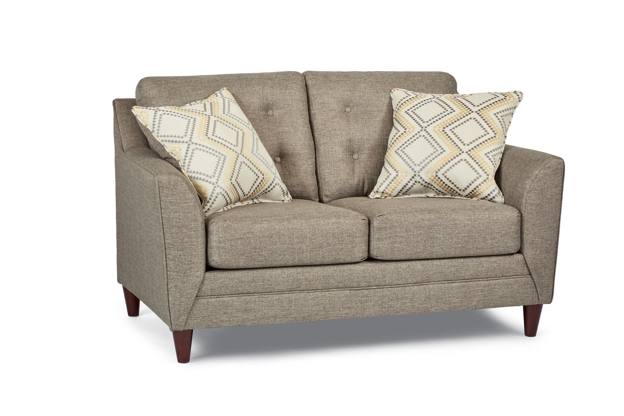 Lane Home Furnishings Living Room Loveseat Jensen Gray Laney Stardust 8126 02 9489B. Osmond