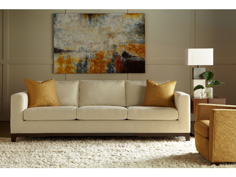 American Leather Living Room 90 Sofa Brk So3 Penny Mustard American Leather 90 Sofa Brk So3